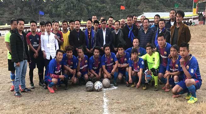 Arunachal: Inter village football tournament begins at Kalaktang