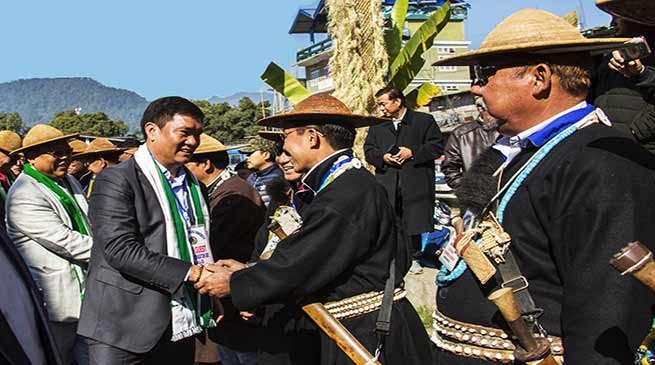 Arunachal: Khandu attends foundation day of Galo Welfare Society