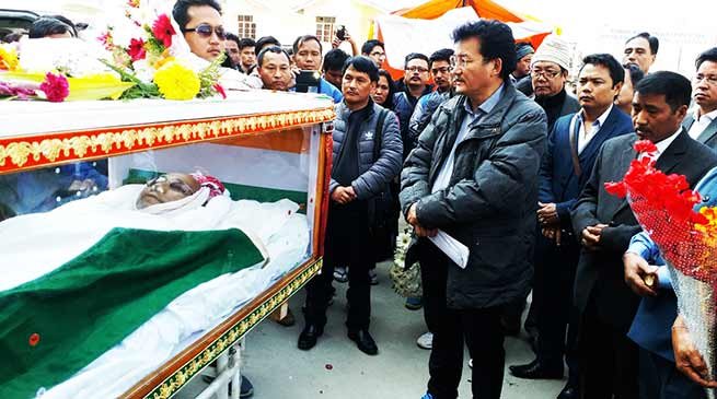 Condolences pour in for Arunachal former minister Tako Dabi