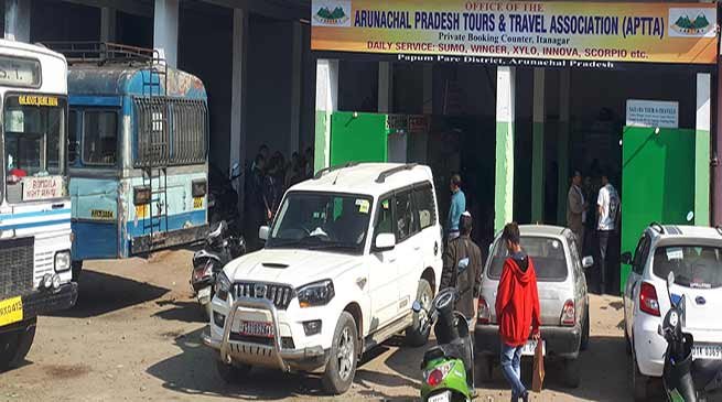 Itanagar: Tata Sumo stand shifted in APSTS Station campus