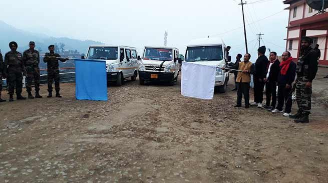 Arunachal:  ADC Longding flagg off aspirant for Army recruitment