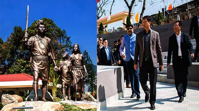 Arunachal: Pema Khandu inspects Dorjee Khandu State Convention Centre