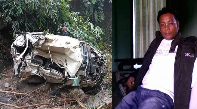Arunachal: ZPM Lengang Lowang dies in a road accident