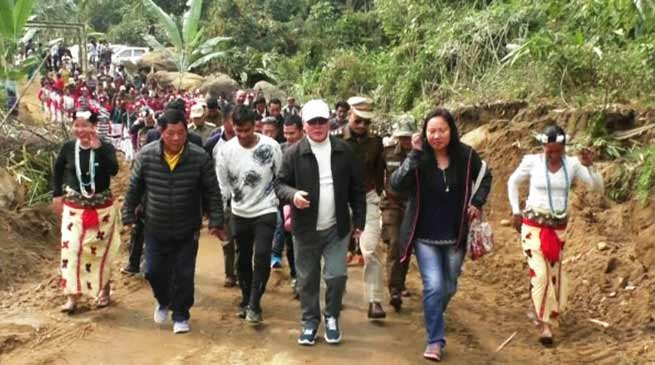 Arunachal:  Kui Village gets road connectivity