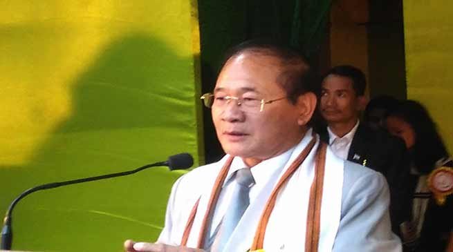 Nabam Tuki shows concern on rising crime in Arunachal