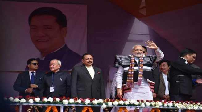 China protest to PM Modi's Visit to Arunachal Pradesh
