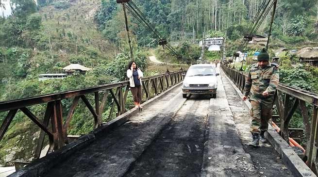 Arunachal: Miscreants tried to burn Sangam bridge in Siang district