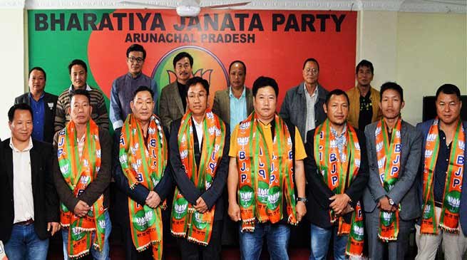 Arunachal:  Former Congress Minister joins BJP