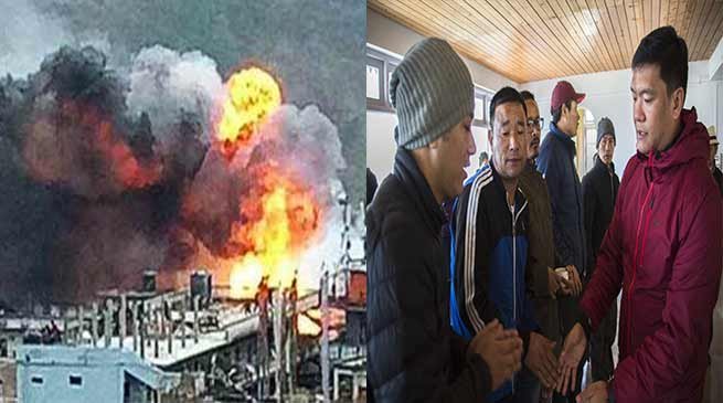 Arunachal: Khandu meets Dirang fire mishap victims
