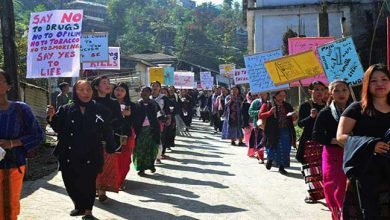 Arunachal:  Mass Rally against Kani and Drug Abuse