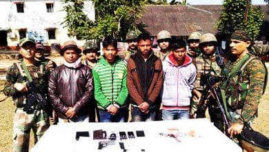 Arunachal: Four ULFA (I) OGWs apprehended in Changlang dist