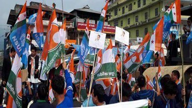 Arunachal: APYC protest on PNB fraud issue