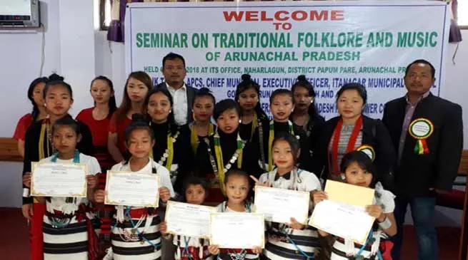 Arunachal: Training on traditional and folk art and literature