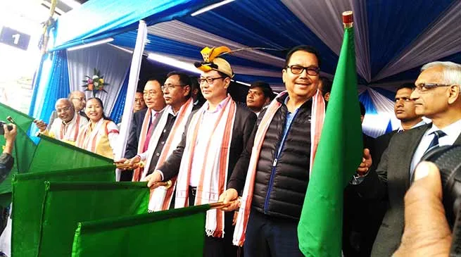 Arunachal Express Flagged off from Naharlagun