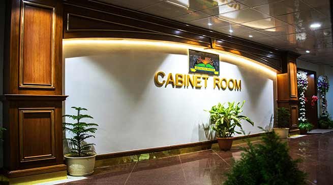 Arunachal : Khandu inaugurates Cabinet Room