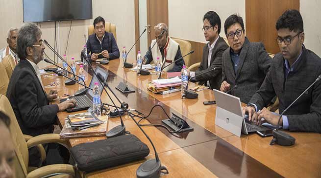 Arunachal: Khandu reviews Status of Power, Road and Drinking water projects