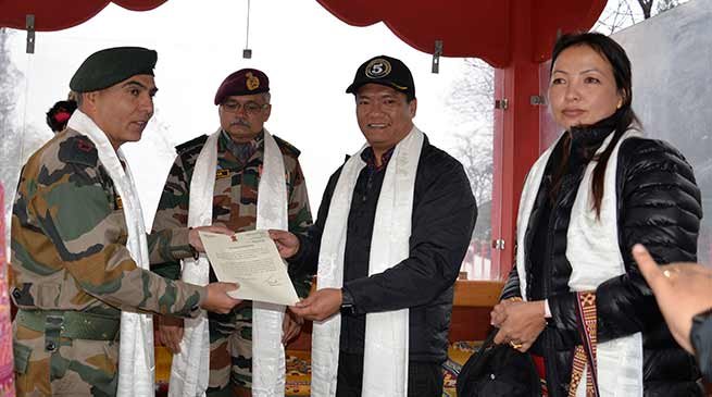 Arunachal CM appreciates the  Army for facilitating recruitment rallies