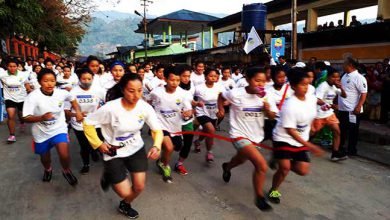 Arunachal:  Mini marathon on theme ‘Run for sports’