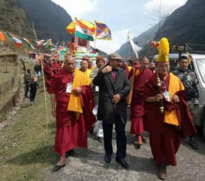 Arunachal: Padayatra to commemorate Dalai Lama's journey from Tibet to India