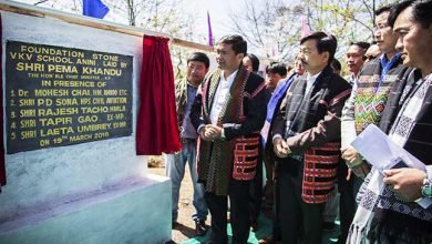 Arunachal: Khnadu lays foundation stone of VKV School and Govt Polytechnic College at Anini