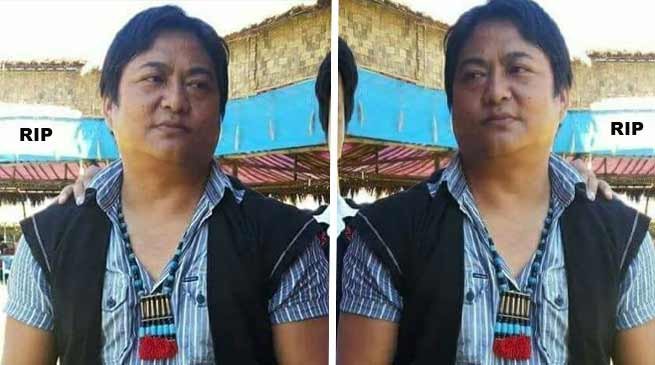 Arunachal : Former AAPSU leader Darasing Tayeng passes away