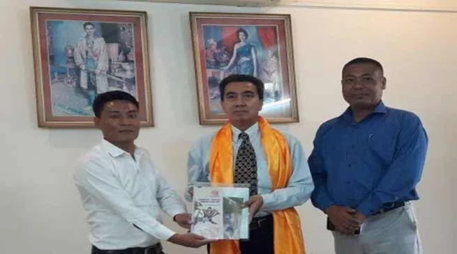 India Asian Friendship Car Rally- 2018 : IFCRA officials meets Thai Embassy