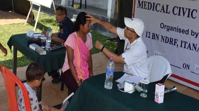 Arunachal: NDRF organises free medical camp at Kokila