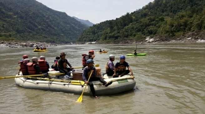 Arunachal: Khandu attends ‘Siang Rush Expedition-2018’