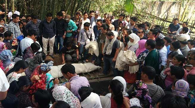 Arunachal : Darasing Tayeng Mortal remains laid to rest