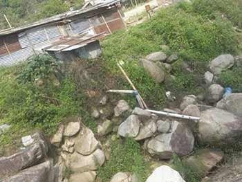 Arunachal:  demolish drive of Toilet and Pg Stay at river bank in Sagalee