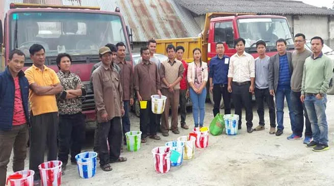  Arunachal:  AAPLU distributes Mosquito net, blanket,  and more  to labourers