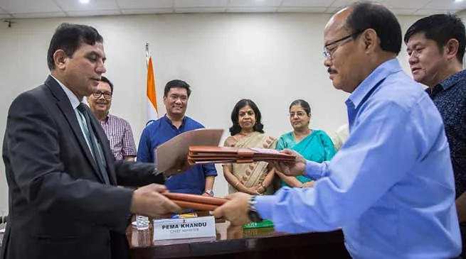 Arunachal: Share transfer agreement between ITDC and APIDFC
