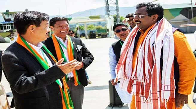 Arunachal: State BJP is one of the most performing unit in the country- Ram Madhav