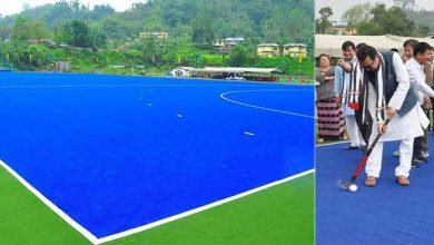 Arunachal: Mein inaugurates Astro-Turf Hockey Ground at Chimphu