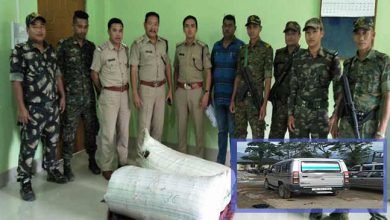Arunachal: Capital police detained ILP violator, seized 70 Kg Ganja