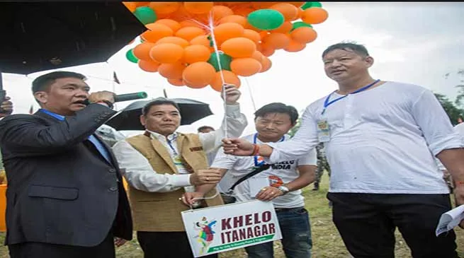 Arunachal: Khandu kicks off ‘Khelo Itanagar’