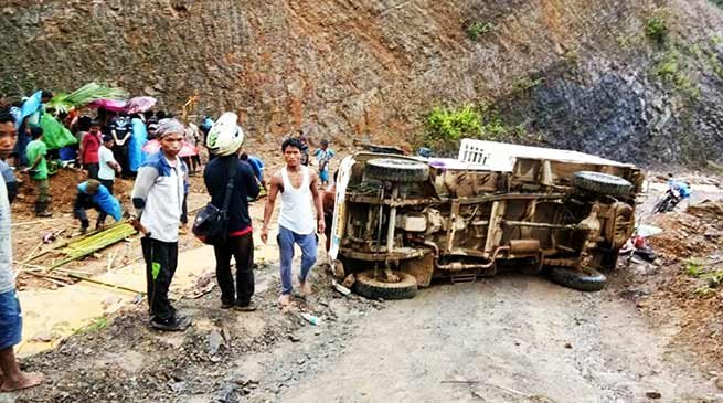 Arunachal: 1 dead, 2 injured in two road accident