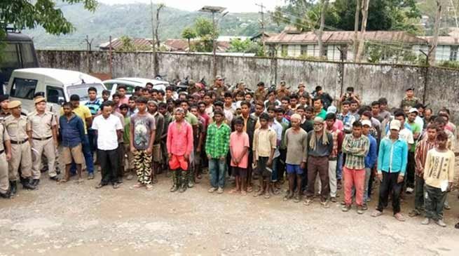 Arunachal: Londing police apprehends 87 people without ILP