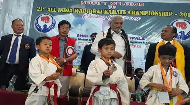 Itanagar: 21st All India Wado Kai Karate Championship-2018 concludes
