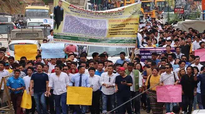 Itanagar: transfer Late Toko Yame case to CBI- AEKDSU