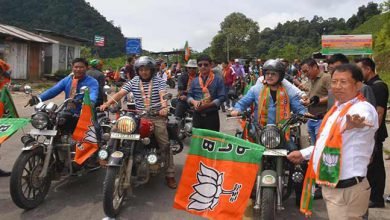 Arunachal: BJYM organises Bike rally in Lower Subansiri