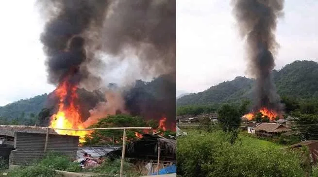 Arunachal: 16 houses gutted in Dumporoji Fire , CM Directs for all possible assistance  