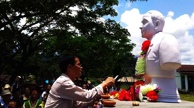 Arunachal: Lummer Dai statue unveiled in Siluk Village