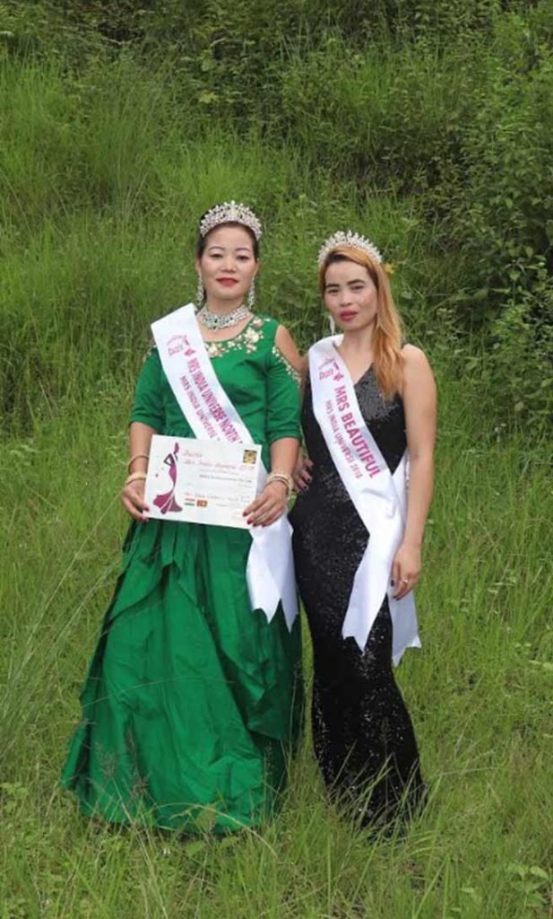 Dazzle Mrs India Universe-2018 : Teli Melum Camdir and Taw Anjali Licha from Arunachal wins titles 