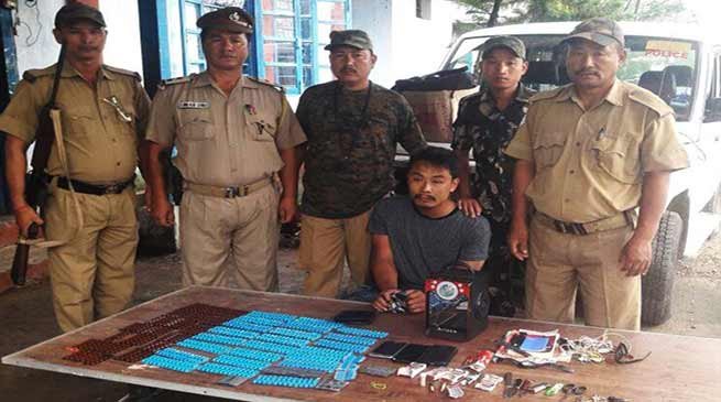 Arunachal: 1 Drug peddller arrested with Brown sugar capsules