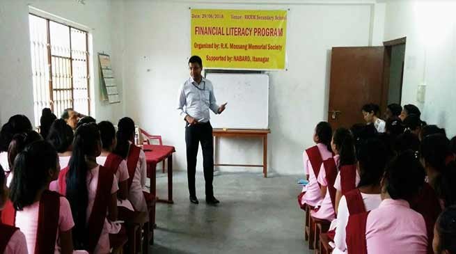 R.K Mossang Memorial Society ( RKMMS ) organised a work shop on Financial Literacy and SHG Bank credit Linkage of SHGs at Jairampur