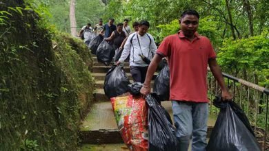 Itanagar : Capital administration conduct Cleaning Programme at Ganga lake