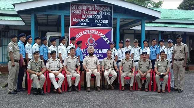 Itanagar: ITW under training of traffic management module at PTC