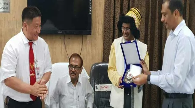Arunachal Journalist sensitises all ranks police of Rashtrapati Bhawan