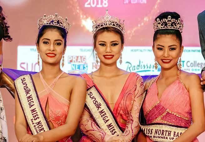 Arunachal: Mariam Longri from Arunachal Pradesh crowned 16th Sunsilk Mega Miss North East 2018